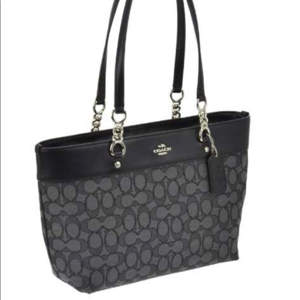 Coach Signature Small Sofia Tote Bag. Used once!